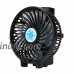 Rumas Rechargeable 18650 Battery Mini Fan -USB 3 Speeds 4 Blades - Removable Handheld Foldable Fan (Battery Included) (Black) - B07DN634DX
